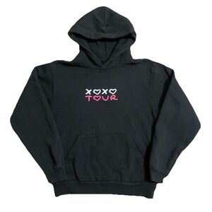 Young Miko Xoxo Tour 2024 Hoodie Unisex Small Black Pink Hip Hop Casual Sweater